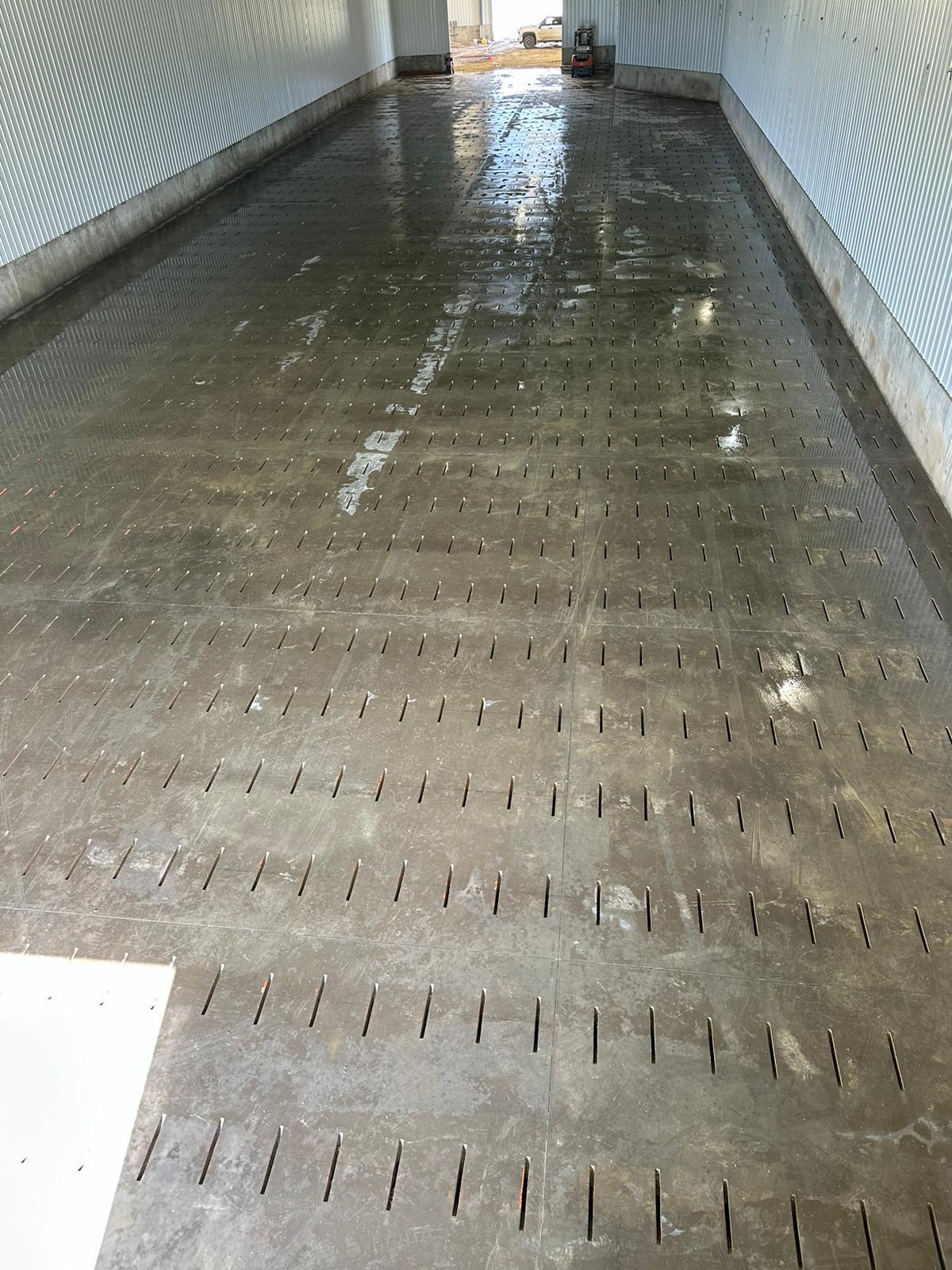 Agricultural Slotted Concrete Floor